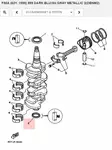 Stefa Kampiakseli/Oil Seal Crankshaft Yamaha F50A 1995-1996 - Yamaha muut - 17878 - 3
