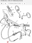 Kytkinvaijeri/Cable Clutch Yamaha Moto DT125R DT125X - Yamaha Moto - 18448 - 2