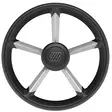 OHJAUSPYÖRÄ V75 MUSTA 350MM - Veneen ohjaus ja hallinta - M9513002028 - 1