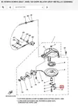 Starter Pawl Drive Yamaha 4-15hv 2-T - Varaosat ja lisävarusteet - 51018 - 1