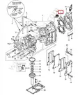 Sylinterikannen Tiiviste/Gasket Cylinder Head Tohatsu M6B M8B M9.8B - Tohatsu osat perämoottoreille - 51068 - 1