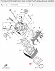 Sylinterin Alatiiviste/Gasket Cylinder Yamaha Moto TT-R125 - Yamaha Moto - 24598 - 2