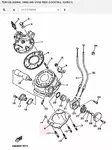 Sylinterin Alatiiviste/Gasket Cylinder Yamaha Moto TZR125 TDR125 - Yamaha Moto - 18898 - 2