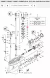Tiiviste Vesipumppu/Gasket Water Pump 1 Yamaha 60-100hv. - Yamaha muut - 18228 - 2