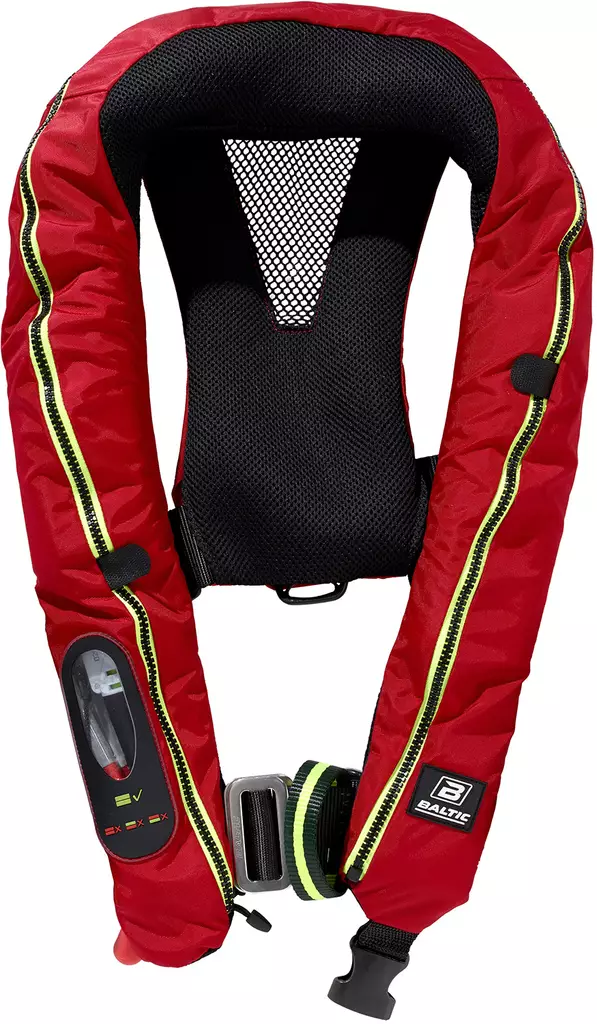 Baltic Legend harness auto ilmatäytteinen pelastusliivi punainen 40-120kg - Paukkuliivit - D188438 - 1