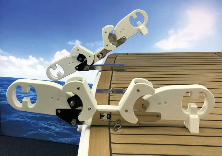 CHOCKS KÄÄNT. KIINNITYSKIILA KISKOLLA, VALKOINEN - Veneen kansihelat - M9519037938 - 1