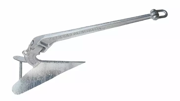 CQR ANCHOR GALVANISED 16KG/35LB - Lowrance vene-elektroniikka - M9512400708 - 1