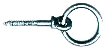 GALVANOITU VENERENGAS PUUKIERTEELLÄ 6 X 50 MM - Veneen kansihelat - M9511025008 - 1