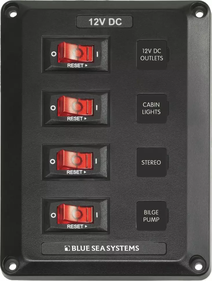 KATKAISINPANEELI 4 KATKAISINTA - Venesähkö - M9514802308 - 1