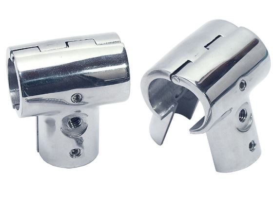 Kaidehela/Putkihela 90° Avattava 25mm putkelle RST - Kaide- ja kuomuhelat - 11168 - 1