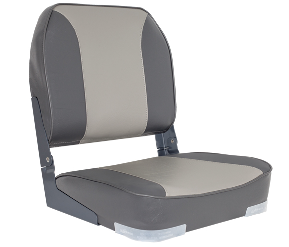 OS DELUXE FOLD DOWN SEAT UPHOLSTERED GREY/CHARCOAL - Veneistuimet ja istuinten jalat - D241108 - 1
