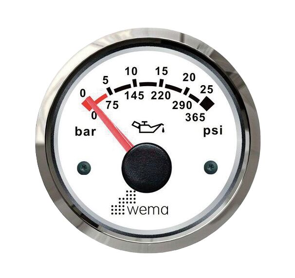 PAINEMITTARI 25 BAR VALK./RST KEHYS - Venesähkö - M9514700478 - 1