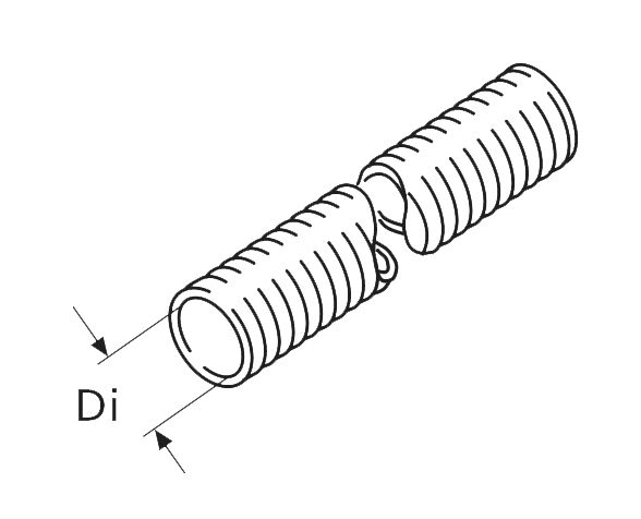 PAKOPUTKI TAIPUISA INOX 2-KERR.22MM - Lämmittimet veneisiin - M9515009718 - 1