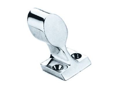 Päätyhela 60° 25mm putkelle RST - Kaide- ja kuomuhelat - 1228 - 1