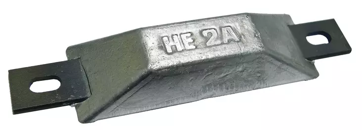 Perf metals runkoanodi 0.1 kg - Anodit perä- ja sisäperämoottoreille - D121408 - 1