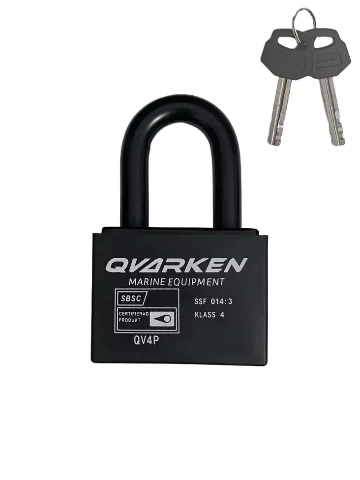 Qvarken Riippulukko Luokka 4, 2 avainta - Lukot veneisiin - D451748 - 1