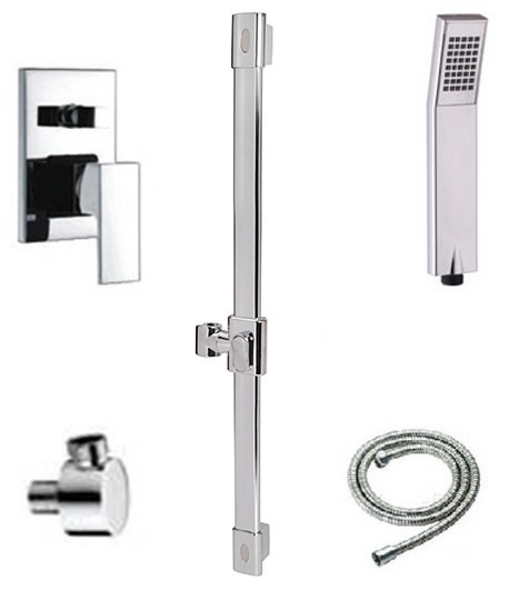 Square mixer - Veneen vesihanat ja pesualtaat - D160158 - 1