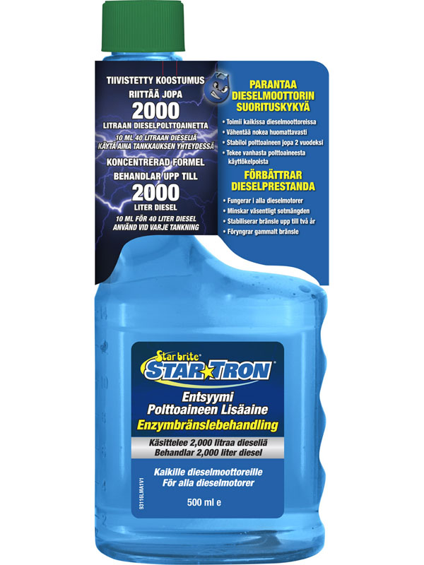 Star Tron Diesel 250 ml kaikille dieselmoottoreille - Veneen tai moottorin kausisäilytys - 33878 - 1