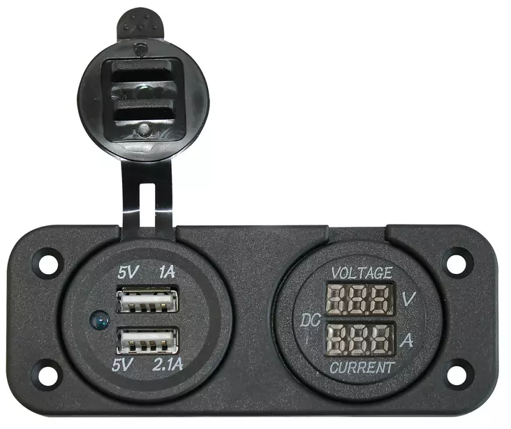 USB-PANEELI VOLTTIMITTARILLA - Venesähkö - M9514003068 - 1