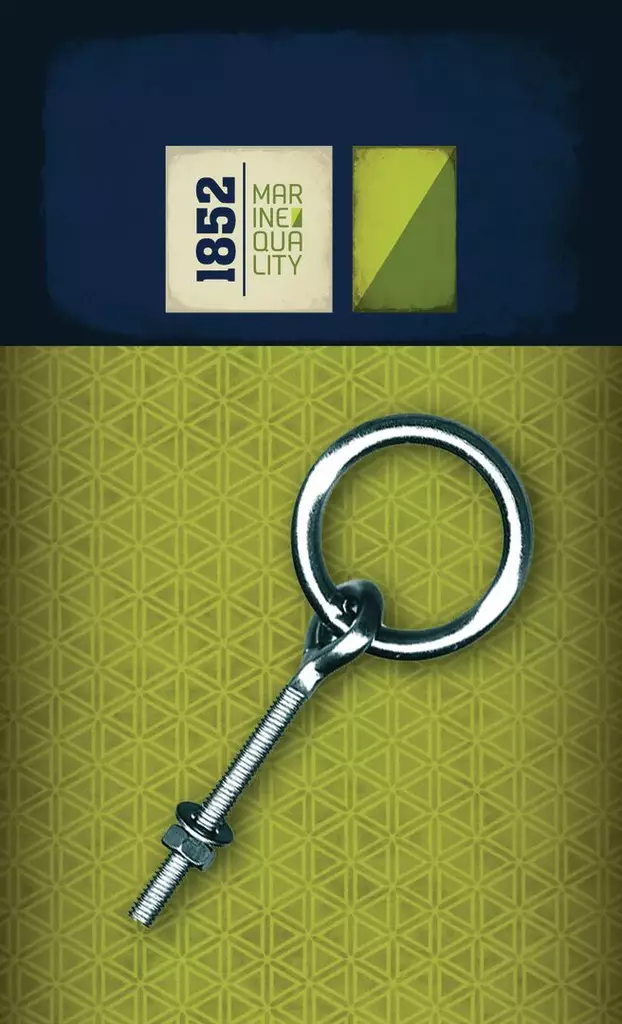 VENERENGAS MUTTERILLA, AISI 316, 12MM - Veneen kansihelat - M9511025018 - 1