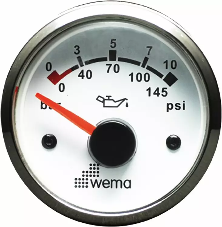 ÖLJYPAINEMITTARI 10 BAR VALK/RST - Venesähkö - M9514700458 - 1