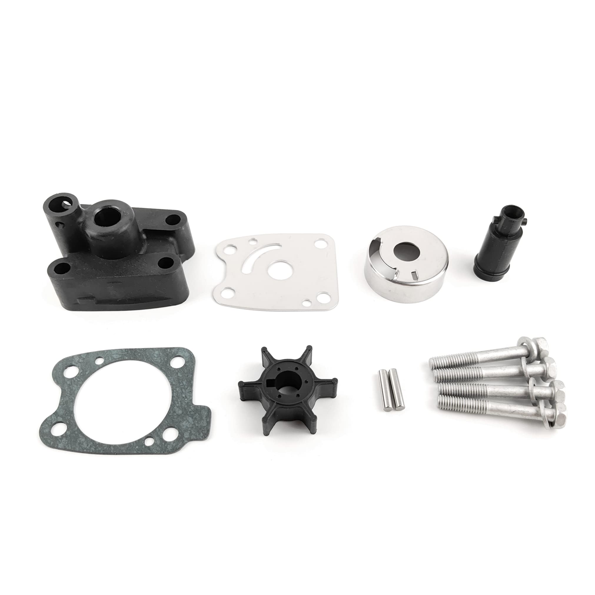 Water Pump Impeller Repair Rebuild Kit For 4HP Yamaha F4A - Foto 2