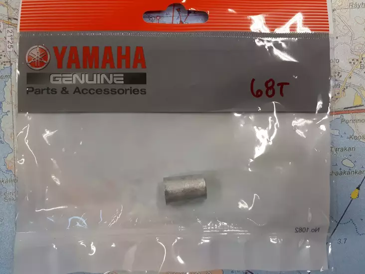 Anodi Yamaha Cylinder Crankcase F150A F225F F300B - Yamaha sinkkianodit - 30739 - 1