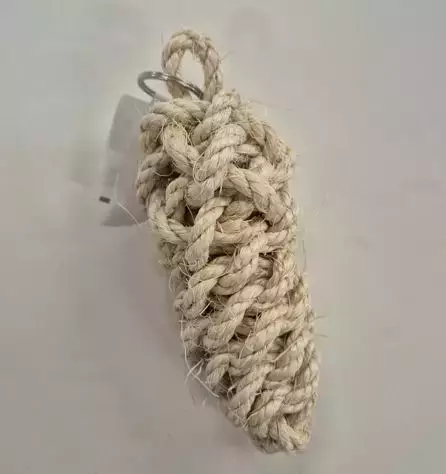 Avaimenperä Lepuuttaja Sisal-Köydestä valmistettu KELLUVA - Lahjavinkit veneilijöille - 43439 - 1