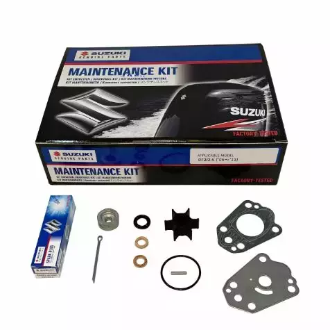 Huoltosarja/Maintenance Kit Suzuki DF2/DF2.5 (2006-2011) - Suzuki osat perämoottorille - 43699 - 1