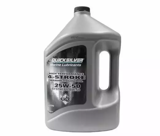 Moottoriöljy Quicksilver 25W-50 Synthetic Blend Verado 4L - Mercury/Mercruiser osat - 44079 - 1