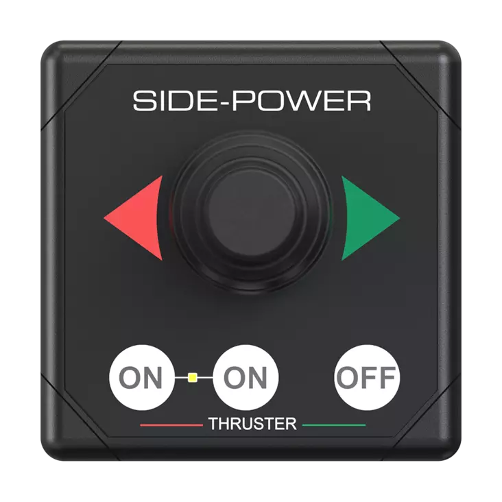 Sidepower Joystickpanel 12/24v - Keulapotkurin asennus tarvikkeet ja osat - 37179 - 1