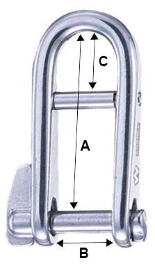 AVAINSAKKELI 6MM HR RST - Lowrance vene-elektroniikka - M9513033869 - 2