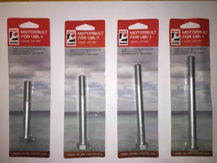 Bema UBL-1 M6S 12.9 M12x1,25x100 Dacromet Pultti - Lukot veneisiin - D189999 - 1