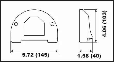 Perf metals anodi vaihteisto OMC/Volvo Penta - Anodit perä- ja sisäperämoottoreille - D121369 - 2