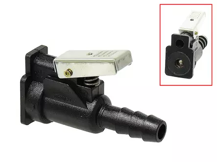 Sea-X polttoaineliitin 3/8 (9,5mm) naaras Johnson/Evinrude - Perämoottorin Polttoainetarvikkeet - D106319 - 1