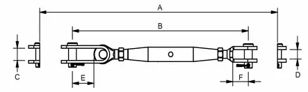 VANTTIRUUVI M10 KIERTEELLÄ - Purjevenetarvikkeet - M9513044019 - 2