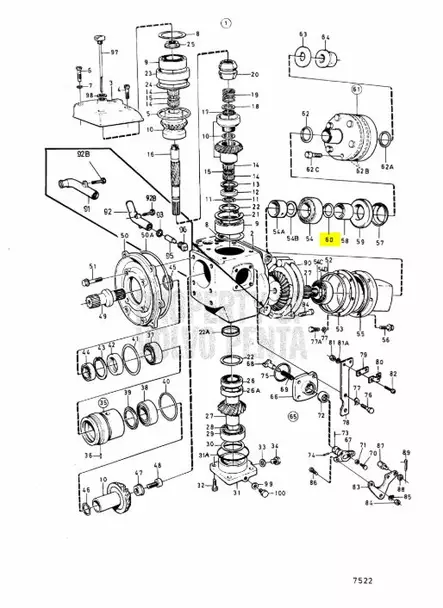 O-Rengas/O-Ring Volvo Penta 29,2x3mm - Sisäperämoottorin osat - 7189 - 2