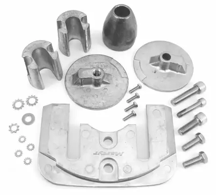 Anodisarja Alumiini MerCruiser Bravo 3 ( - Anodit perä- ja sisäperämoottoreille - 43079 - 2