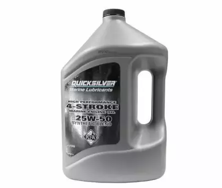 Moottoriöljy Quicksilver 25W-50 Synthetic Blend Verado 4L - Mercury/Mercruiser osat - 44079 - 1