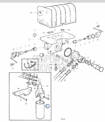 Öljynsuodatin - Sisäperämoottorin osat - 20859 - 2