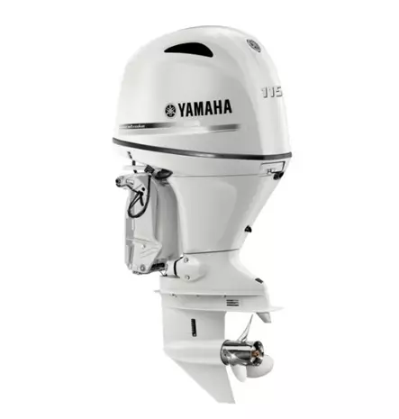 Perämoottori Yamaha F115 LB pitkä sähkökäynnistys trimmi valkoinen - Yamaha perämoottorit - 50279 - 1