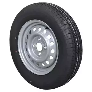 Rengas + vanne 155R13 M+S 4X100 - Trailerin lisävarusteet ja varaosat - 34939 - 1