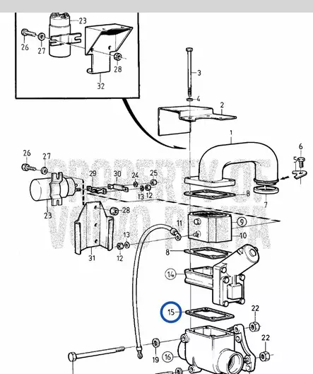 Tiiviste - Sisäperämoottorin osat - 5489 - 2
