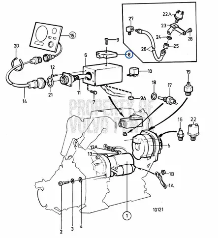 Varokerasia - Sisäperämoottorin Sähköosat - 6939 - 2
