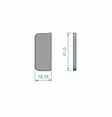 PEITELEVY SARANALLE 441500 - Veneen lukot ja saranat - M9516003319 - 3