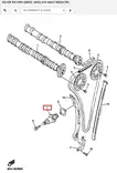 Hihnan Kiristäjä/Tensioner Assy, Cam Chain Yamaha Kelkka - Varaosat ja lisävarusteet - 50899 - 2