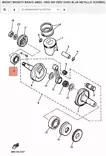 Laakeri/Bearing (84A) Kampiakseli Yamaha Moto Kelkka Bravo250 - Yamaha Moto - 21269 - 2