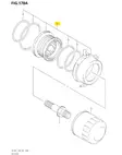 Öljynlauhdutin/Cooler Assy Oil Suzuki DF140 - Suzuki osat perämoottorille - 50359 - 1