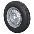 Rengas + vanne 155R13 M+S 4X100 - Trailerin lisävarusteet ja varaosat - 34939 - 1
