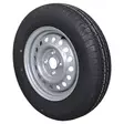 Rengas + vanne 155R13 M+S 4X100 - Trailerin lisävarusteet ja varaosat - 34939 - 1